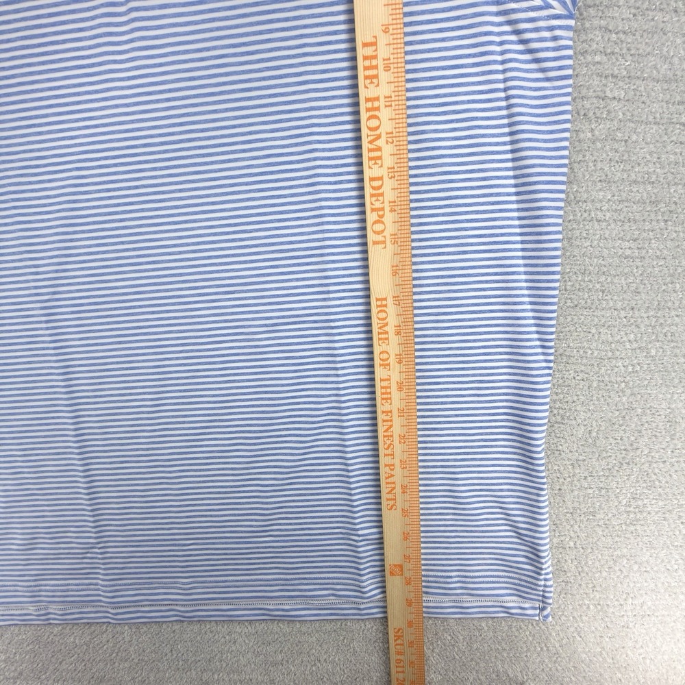 NWT Vineyard Vines Winstead Sankaty Polo Shirt Men XL Ocean Breeze Stripe Golf - Picture 8 of 8
